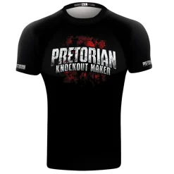 Rashguard short sleeve Pretorian "Knockout Maker"