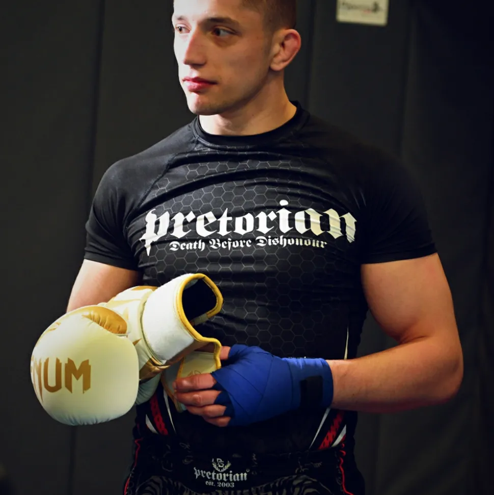 Rashguard short sleeve Pretorian "Polska"