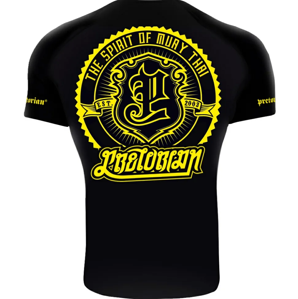 Rashguard short sleeve Pretorian "Muay Thai"