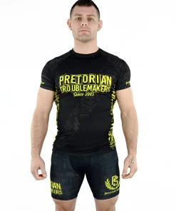 Rashguard short sleeve Pretorian "Troublemakers"