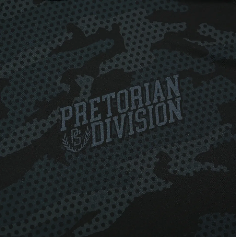 Rashguard short sleeve Pretorian "Black Camo"