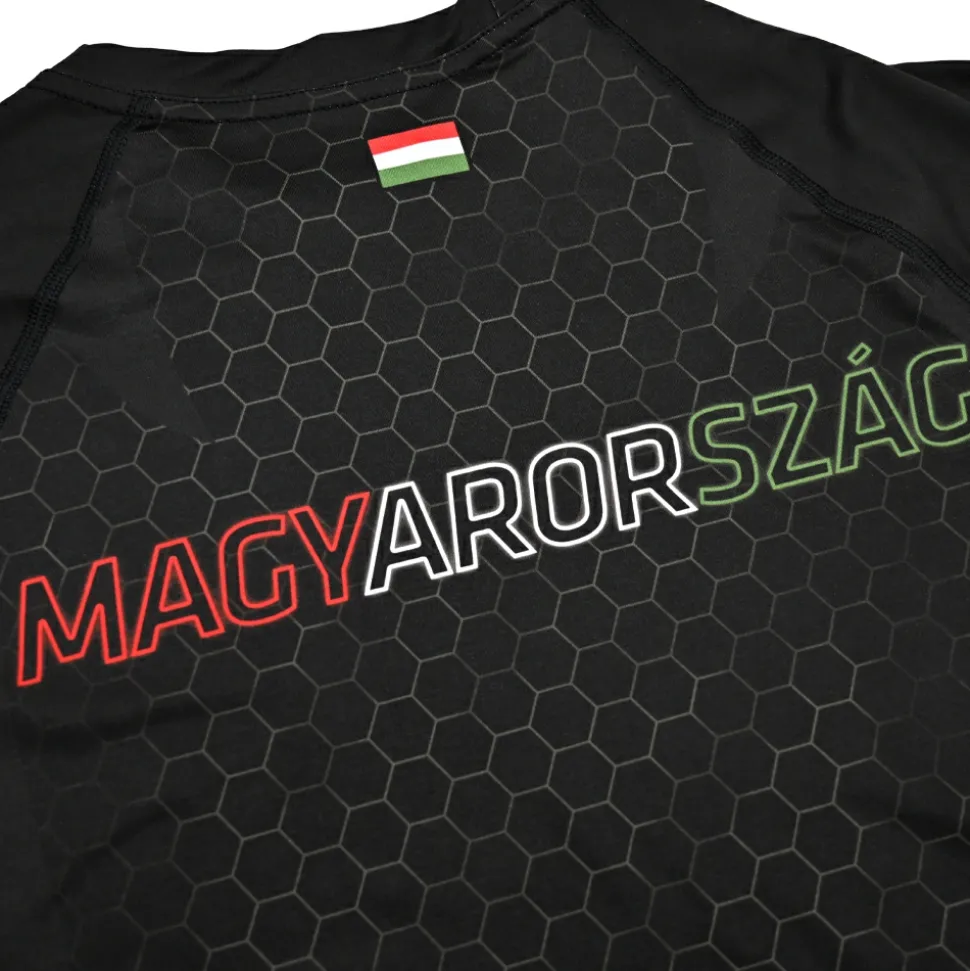 Rashguard short sleeve Pretorian "Magyarország"