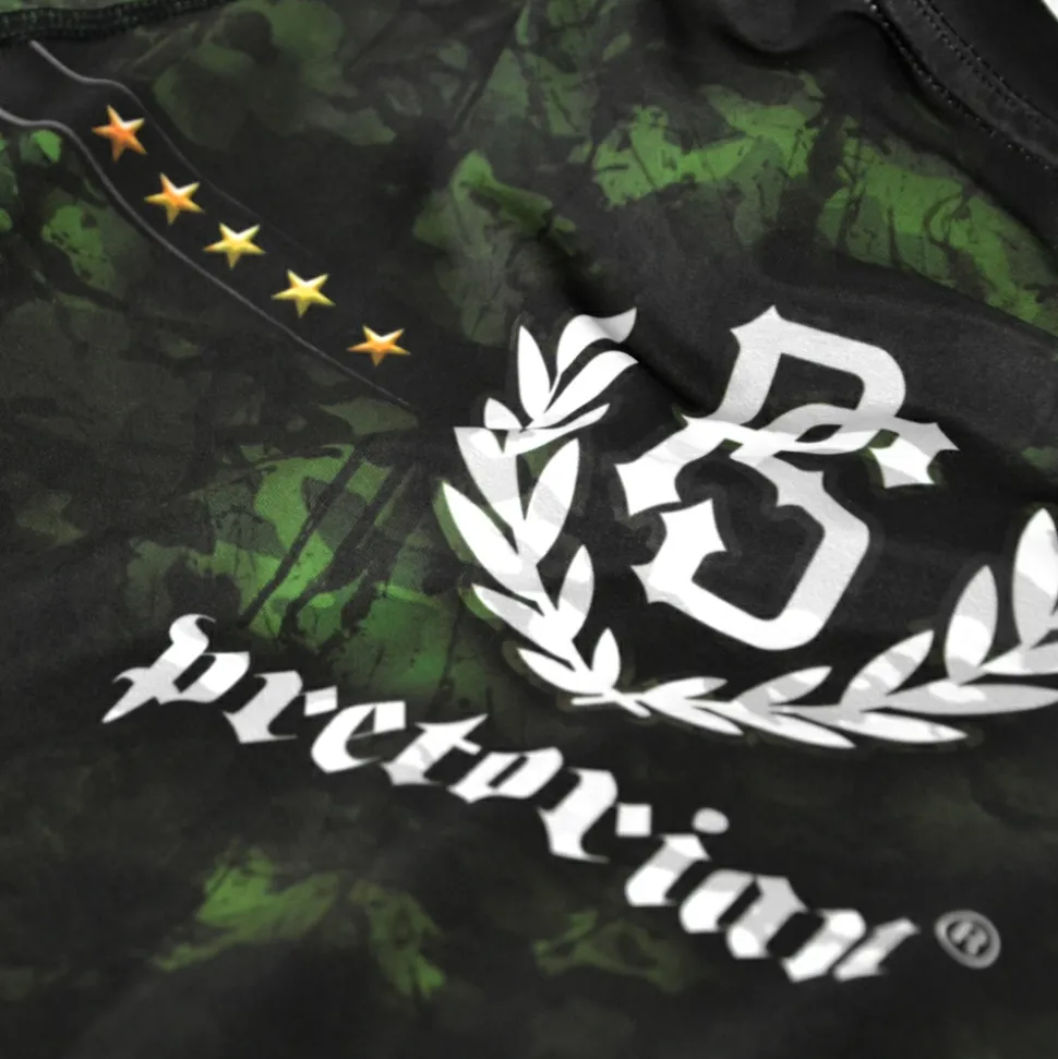 Rashguard short sleeve Pretorian "Fighting Army"