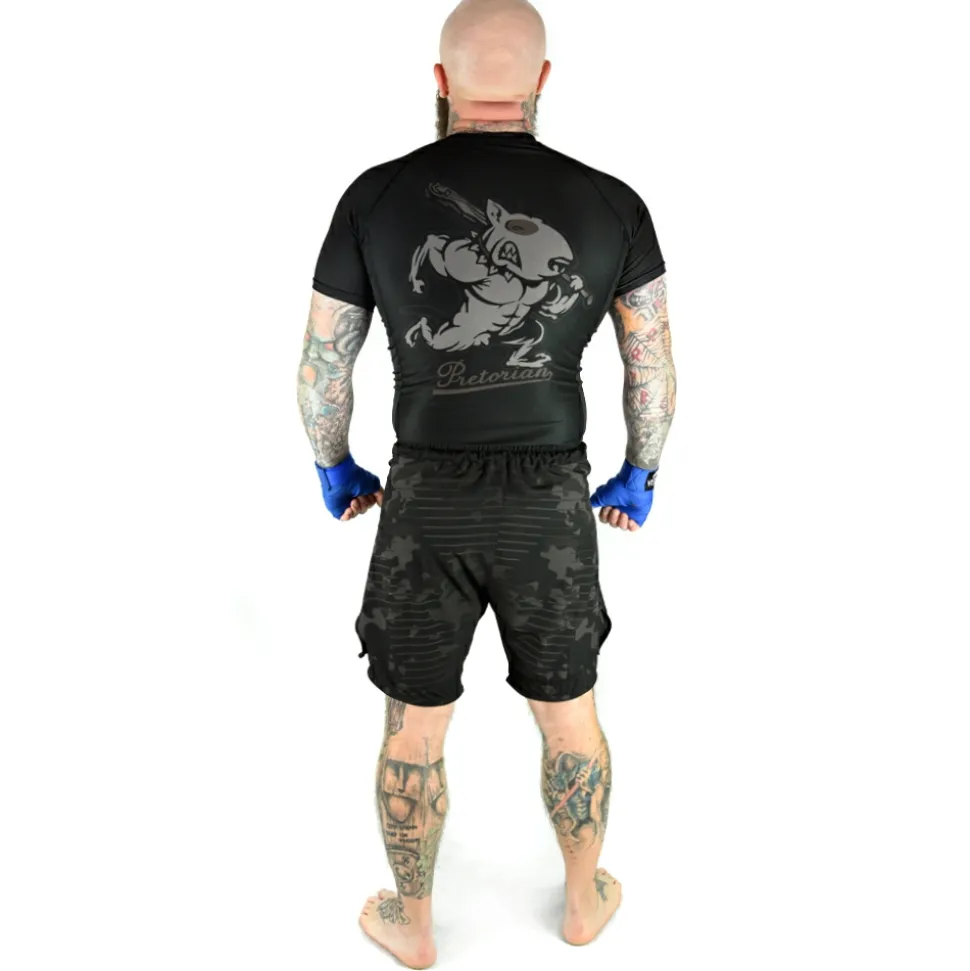 Rashguard short sleeve Pretorian "Run motherf*:)ker!"