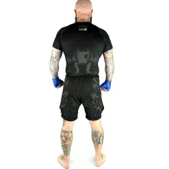 Rashguard short sleeve Pretorian "Strong as a Bull!"