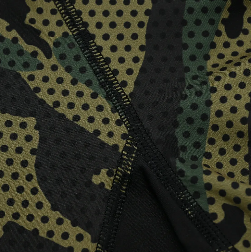 Rashguard short sleeve Pretorian "Woodland Camo"