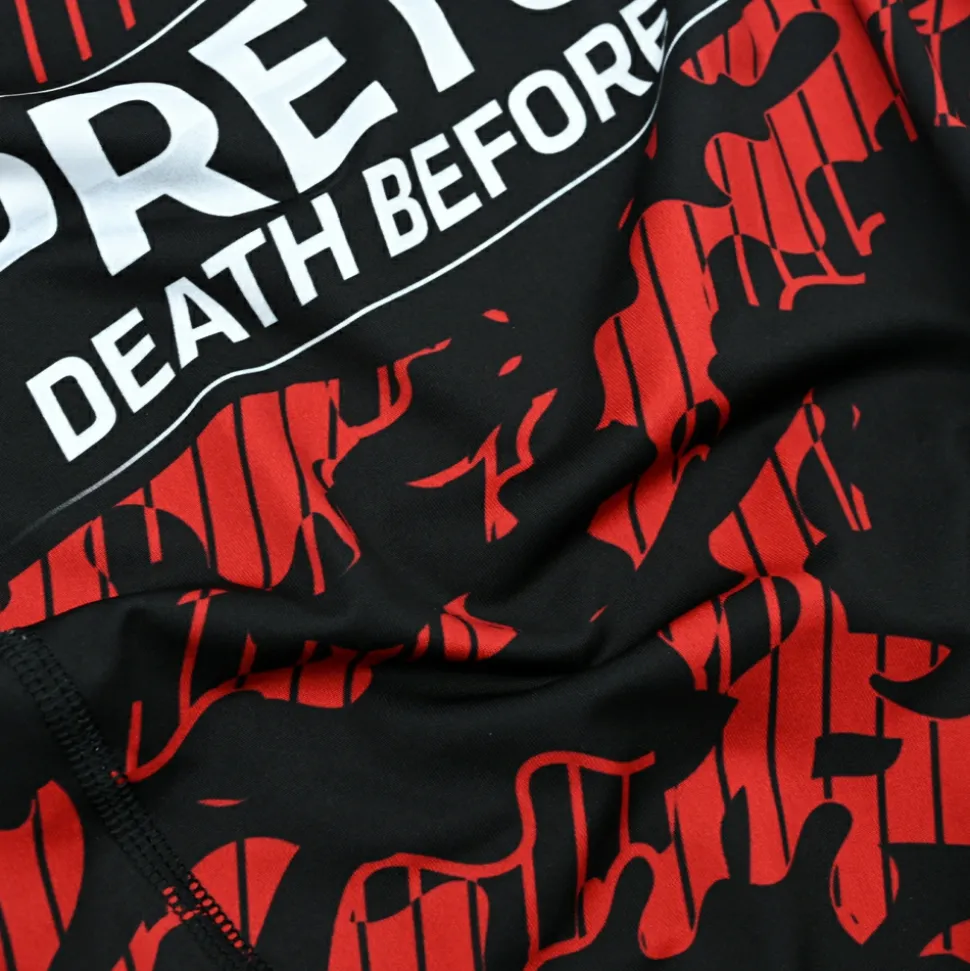 Rashguard short sleeve Pretorian "Red Camo"