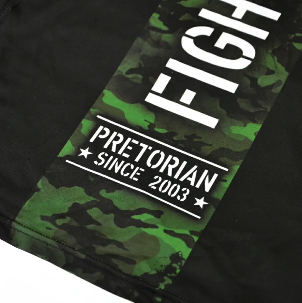 Rashguard short sleeve Pretorian "Fighting Army"