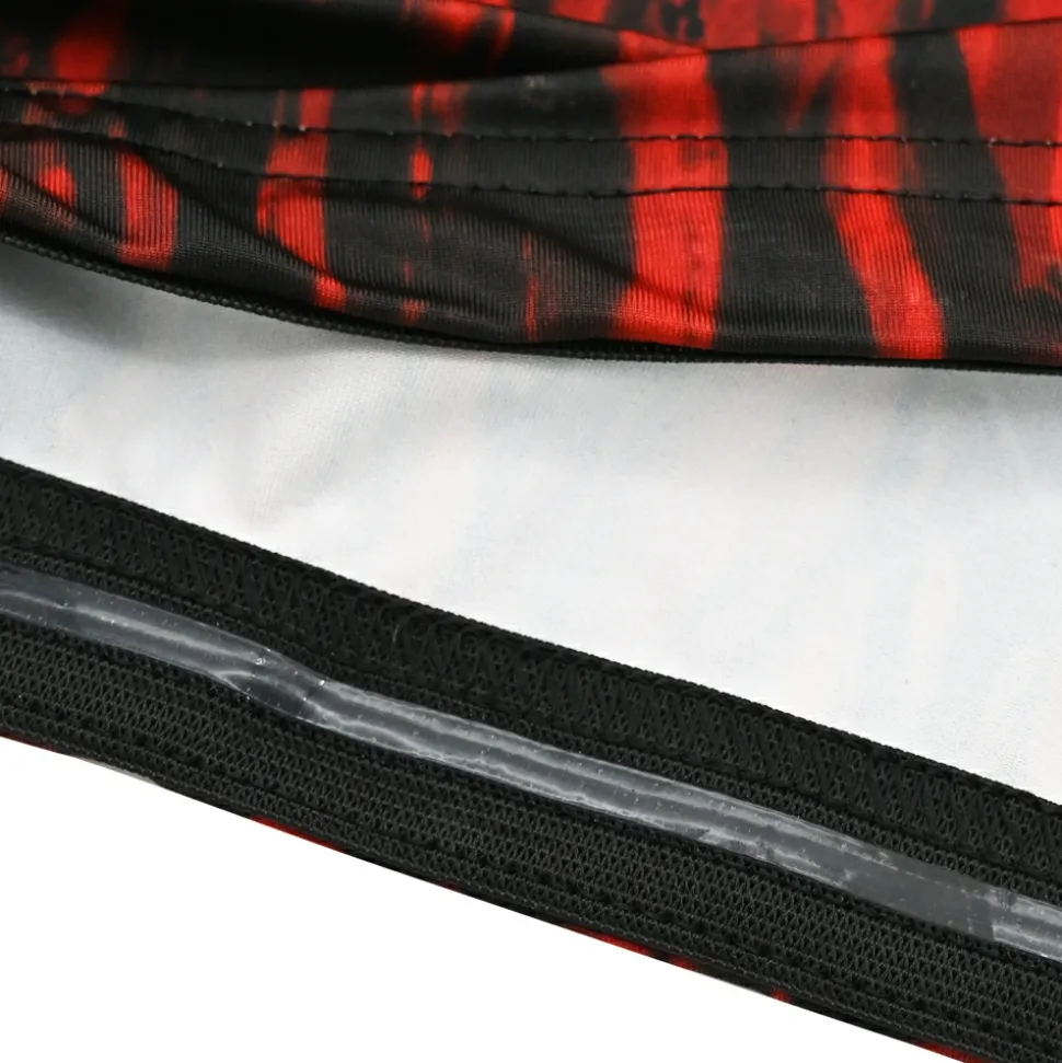Rashguard short sleeve Pretorian "Red Splash"