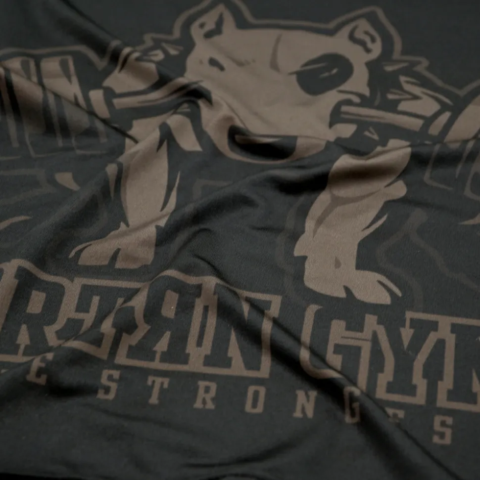 Rashguard short sleeve Pretorian "Strong as a Bull!"
