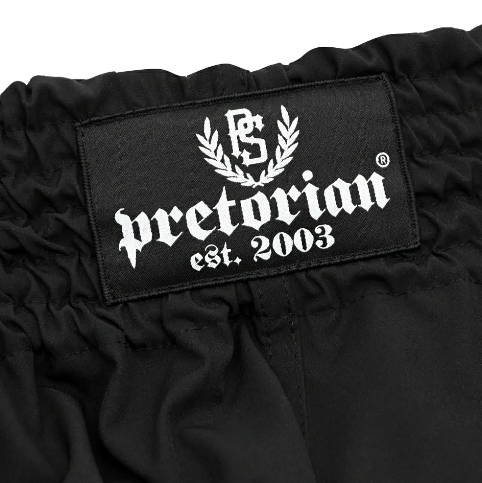 Spodenki dziecięce Muay Thai Pretorian "No Mercy"