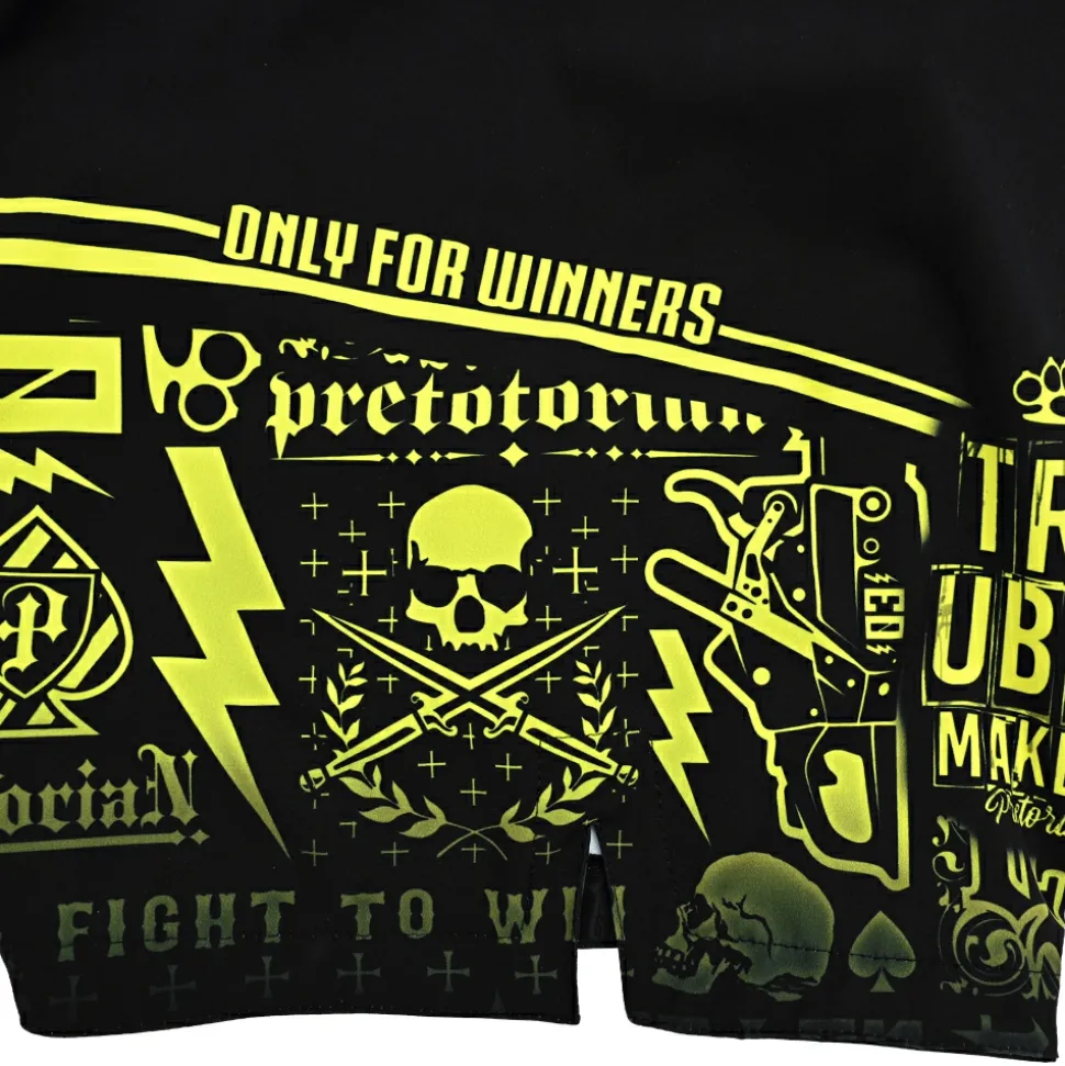 Spodenki MMA Lite Pretorian "Troublemakers"