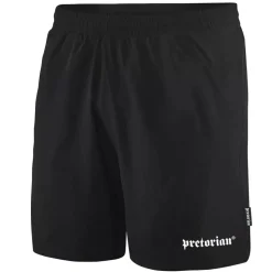Spodenki poliestrowe Pretorian "Logo" - czarne