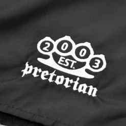 Spodenki poliestrowe Pretorian "Public Enemy" - czarne