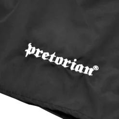 Spodenki poliestrowe Pretorian "Logo" - czarne