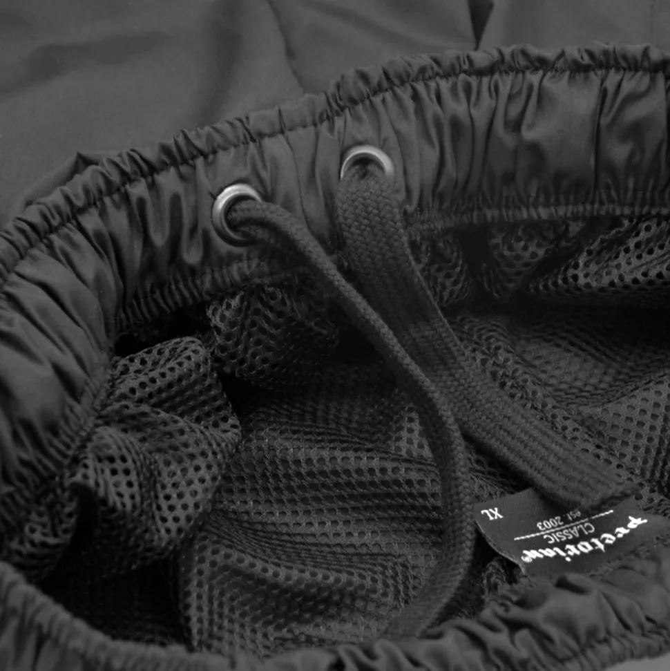 Spodenki poliestrowe Pretorian "Pretorian est. 2003" - czarne