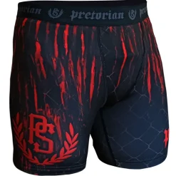Spodenki Vale Tudo Pretorian "Red Splash"