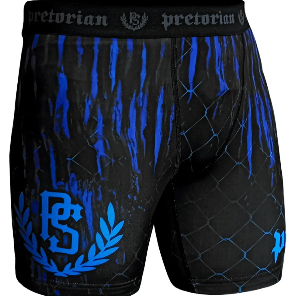 Spodenki Vale Tudo Pretorian "Blue Splash"