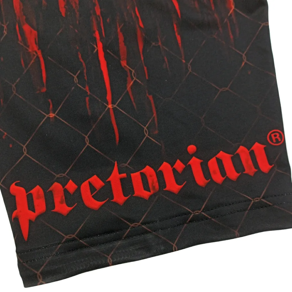 Spodenki Vale Tudo Pretorian "Red Splash"