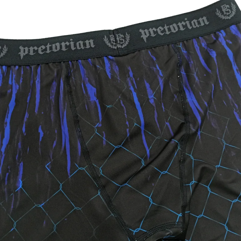 Spodenki Vale Tudo Pretorian "Blue Splash"